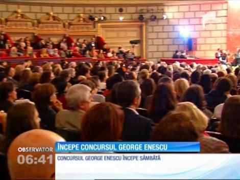 Începe Concursul George Enescu. Aproape 200 de tineri artişti din peste 40 de ţări vor urca pe scenă