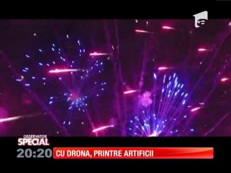Special! Cu drona, printre artificii