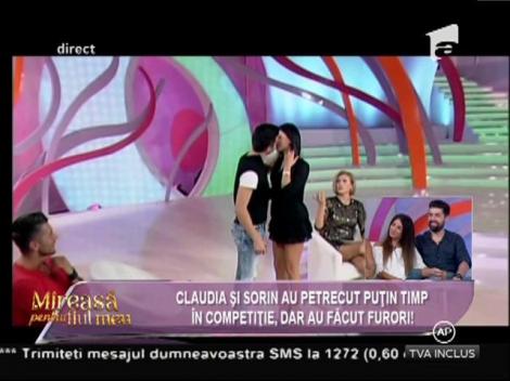 De aproape trei ani, Claudia şi Sorin trăiesc o frumoasă poveste de iubire!