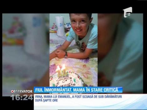 Copilul din Bacău mort în cutremurul din Italia, condus pe ultimul drum