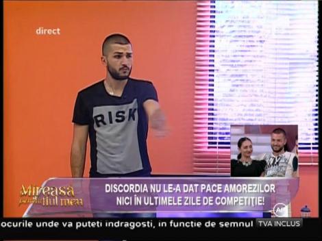 Ultimele zile de competiție, pline de momente tensionate pentru cuplurile de la "Mireasă pentru fiul meu"