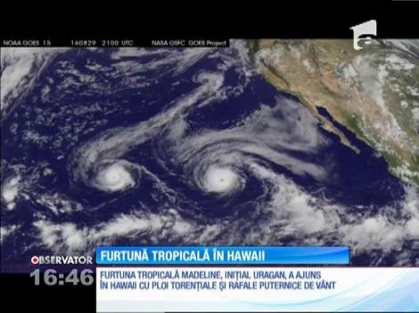 Furtună tropicală în Hawaii