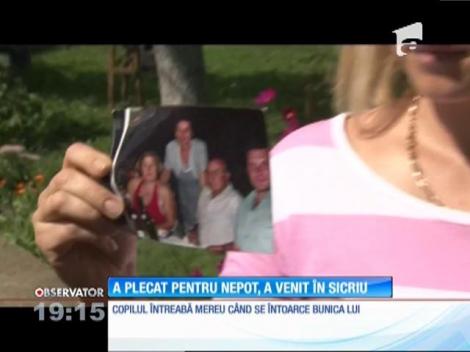 A plecat în Italia pentru nepot, s-a întors în sicriu