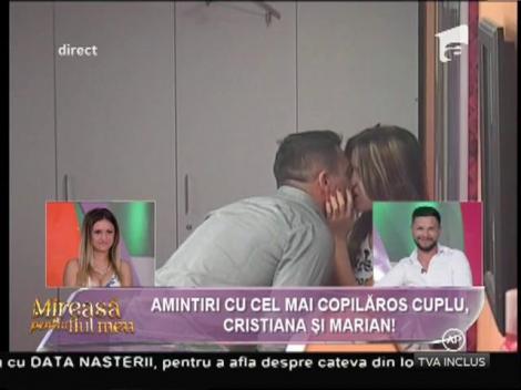 Amintiri cu cel mai copilăros cuplu, Cristiana şi Marian!