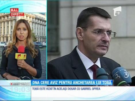 DNA cere aviz pentru anchetarea ministrului de Interne, Petre Tobă