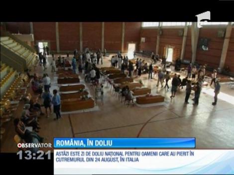 Zi de doliu în România pentru victimele cutremurului din Italia
