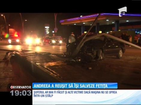 O mamă a fost ucisă de un șofer beat, chiar sub ochii fetiței de șapte ani