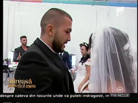 Cum au reacționat mirii când și-au văzut pentru prima oară soțiile!