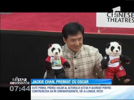 Celebrul actor Jakie Chan va primi un premiu Oscar pentru întreaga sa carieră