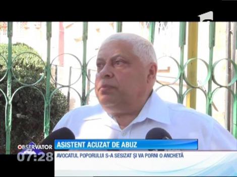 Asistent medicat acuzat de abuz