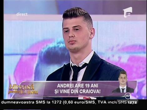 Andrei: ”Nu iert. O greșeală iertată, este o altă greșeală pe jumătate făcută!”