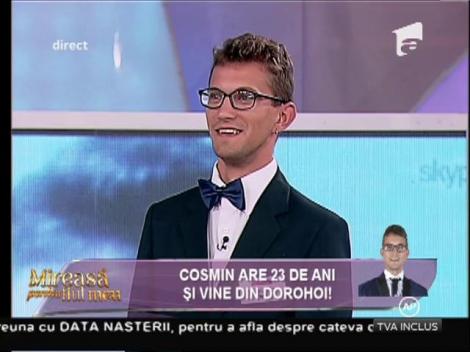 Cosmin: ”Uneori sunt adeptul strategiilor și micilor șantaje emoționale”