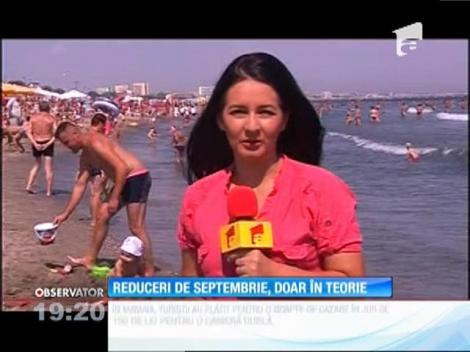 Reducerile din programul "Litoralul pentru toţi", doar în teorie