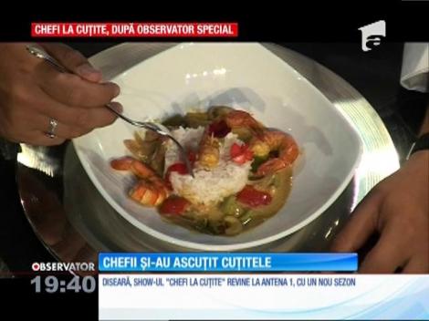 Show-ul "Chefi la cuţite" revine la Antena 1, cu un nou sezon