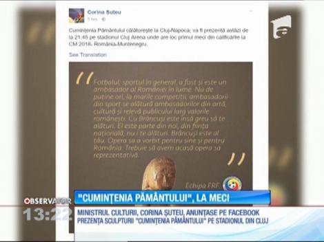 "Cuminţenia Pământului" nu a mai ajuns pe stadionul Cluj Arena