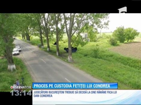 Un nou episod din războiul pentru custodia fetiţei lui Dan Condrea