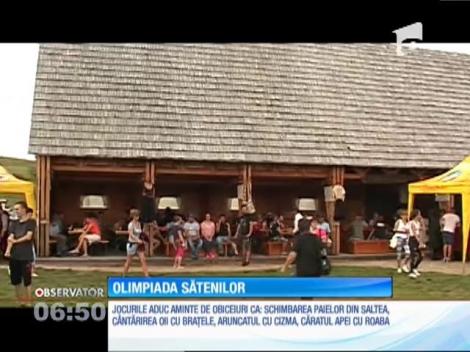 Olimpiadă inedită într-o localitate din judeţul Harghita. 11 echipe s-au întrecut pentru a demonstra că nu au uitat obiceiurile străvechi