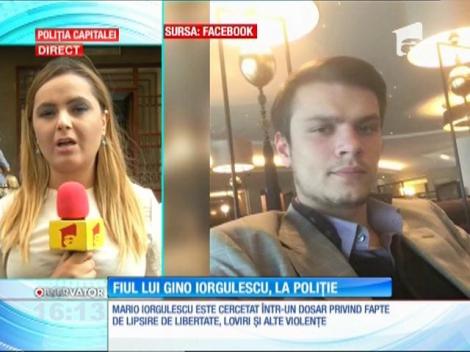 Fiul preşedintelui Ligii Profesioniste de Fotbal, Gino Iorgulescu, audiat la Poliţia Capitalei