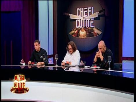 Traian s-a întors cu preparatul cerut de chefi, dar și cu o porție sănătoasă de râs pentru juriu!