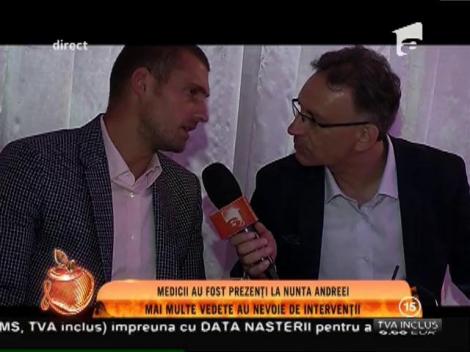 Gabriel Tamaș "euforic" la nunta Andreei Tonciu: "vreau să îmi închei cariera în România"