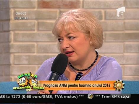Prognoza ANM pentru toamna anului 2016