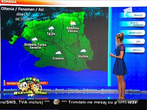 Vremea devine capricioasă! Va ploua în mai multe zone ale ţării