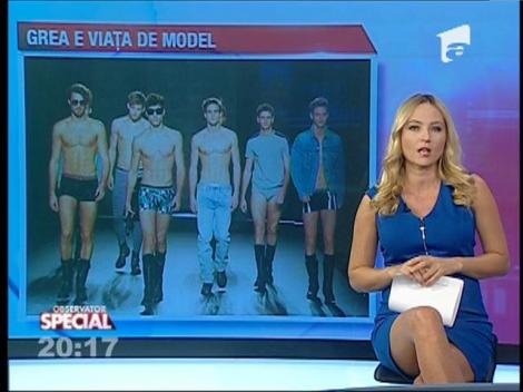 Special! A fi model masculin nu e deloc uşor