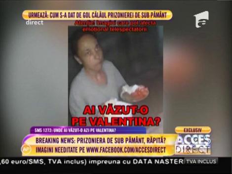 Femeia ținută prizonieră sub pământ a dispărut!