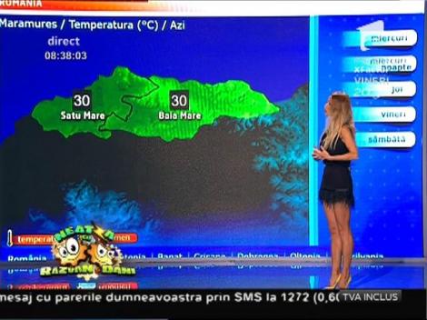 Vremea se menține frumoasă în toată țara