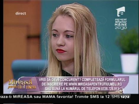 Iulia: ”Am gastrită. Familia să nu-și facă griji!”