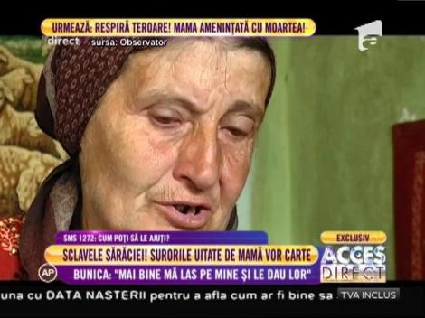 Sclavele sărăciei! Surorile uitate de mamă vor o carte de colorat!