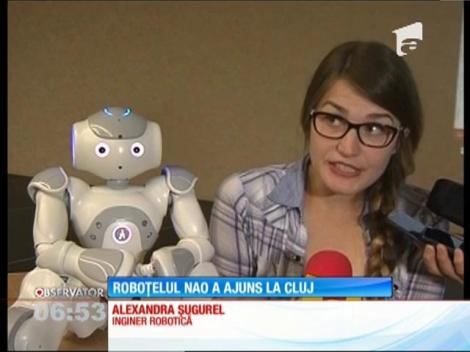 Unul dintre cei mai cunoscuţi roboţi umanoizi, Nao, a ajuns şi la Cluj