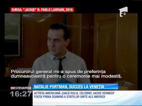 Natalie Portman, succes cu filmul "Jackie" la celebrul festival de la Venetia