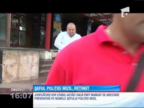 Şeful Poliţiei Mizil, reţinut pentru trafic de minori