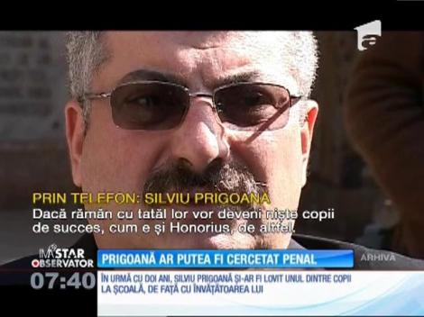 Silviu Prigoană ar putea fi cercetat penal