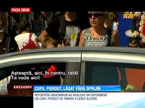 Strigăt de ajutor ignorat! Copil pierdut, lăsat fără sprijin