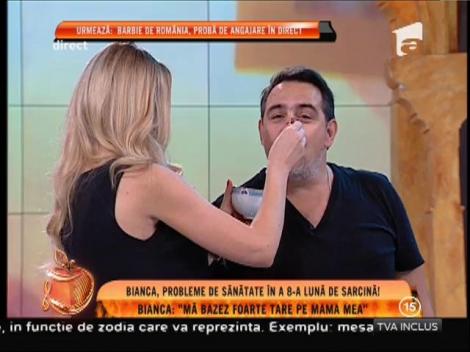 Bianca Drăguşanu, prima tentativă de gătit pentru copil