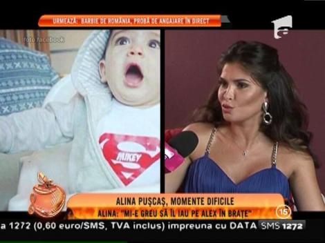 Gravidă în luna a şaptea, Alina Puşcaş, prezentatoarea de la "Te cunosc de undeva", trece prin momente grele