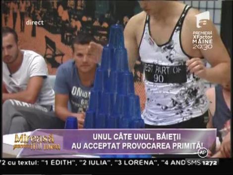 Băieţii au primit o provocare de maximă importanţă!