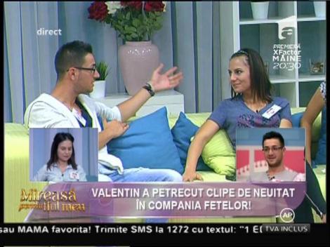 Valentin a petrecut clipe de neuitat în compania fetelor!