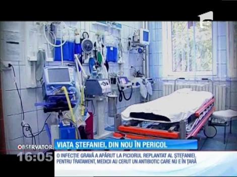 Ştefania, fetiţa strivită de o remorcă în Valu lui Traian, din nou în pericol