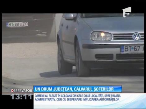 Drumul Judeţean 296, calvarul şoferilor