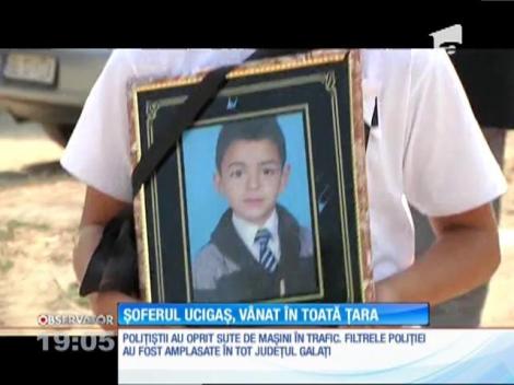 Unul dintre copiii ucişi de şoferul fugar din Galaţi a fost înmormântat