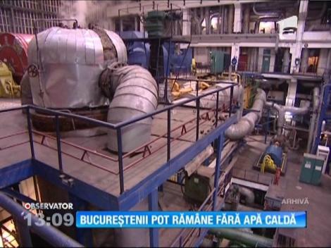 Bucureştenii pot rămâne fără apă caldă