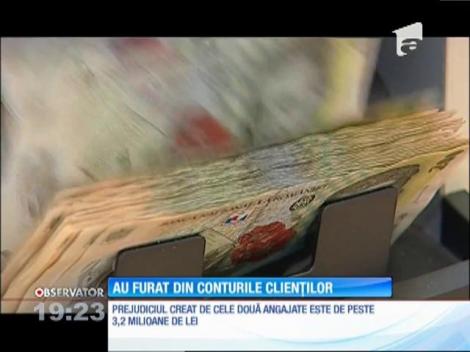 Cele două surori din Zlatna, suspectate că fi furat peste 3,2 milioane de lei, audiate de poliţişti