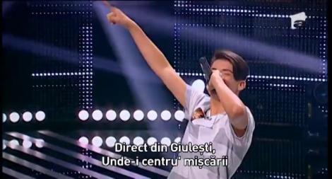 "Habar nu am ce fac aici". După ce a ratat calificarea anul trecut, Alexandru Orian a revenit cu forțe proaspete și o piesă proprie: "Intitulată Pokemon?"