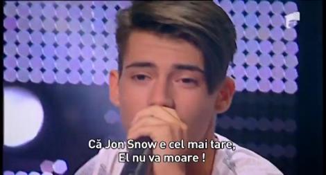 Alexandru Nicolae Orian, compoziţie proprie de rap - " You Know Nothing, Jon Snow"