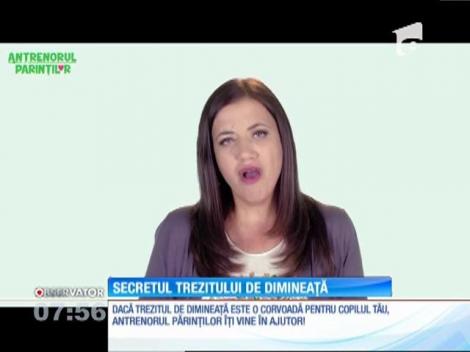 Antrenorul părinţilor by Mirela Retegan! Secretul trezitului de dimineaţă