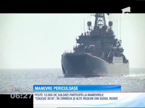 Exerciţii de amploare ale forţelor armate ruse în Marea Neagră
