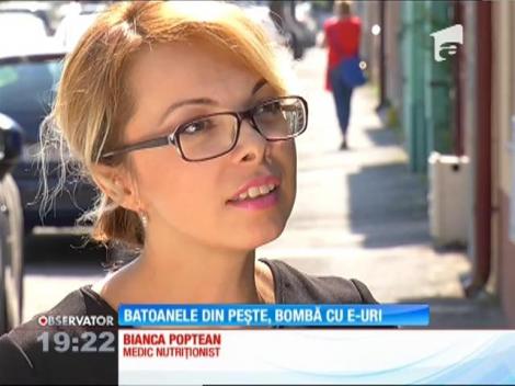 Batoanele din peşte, bombe cu E-uri